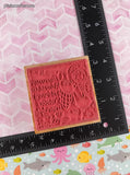 Vintage JRL Design Summertime Q272 Wooden Block/Rubber Stamp