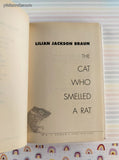 Vintage 2001 The Cat Who Smelled a Rat by Lilian Jackson Braun Hardcover, Like New