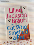 Vintage 2001 The Cat Who Smelled a Rat by Lilian Jackson Braun Hardcover, Like New