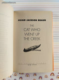 Vintage 2002 The Cat Who Went Up the Creek by Lilian Jackson Braun Hardcover