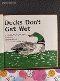 Vintage 1965 Ducks Don't Get Wet Let's-Read-and-Find-Out Science Hardcover
