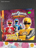 Vintage 2006 1st Printings Power Rangers Dalmatian Press Softcovers Set/6