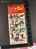 Vintage 1980 Sport Goofy Rub-on Transfers Special Products Walt Disney NOS NEW