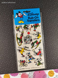 Vintage 1980 Sport Goofy Rub-on Transfers Special Products Walt Disney NOS NEW