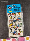 Vintage 1980 Sport Goofy Rub-on Transfers Special Products Walt Disney NOS NEW