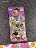 Vintage 1994 Mello Smello Power Rangers SHINY Prism Stickers SEALED NOS 1 Sheet