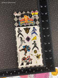 Vintage 1994 Mello Smello Power Rangers Stickers SEALED NOS 1 Sheet