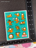 Vintage Hallmark Garfield the Cat Full Sticker Sheet, Unused