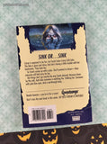 Vintage 1997 1st Scholastic Printing R.L. Stine Goosebumps #56, The Curse of Camp Cold Lake *w/Trading Cards*