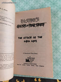 Vintage 1995 1st Printing The Attack of the Aqua Apes R.L. Stine's Ghosts of Fear Street #3 Softcover