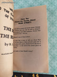 Vintage 1995 1st Printing Hide and Shriek R.L. Stine's Ghosts of Fear Street #1 Softcover