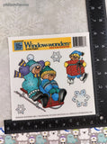 Vintage 1993 Daisy Kingdom Window Wonders #G451-4001-003 "Wheee!" NEW & Unused