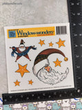 Vintage 1993 Daisy Kingdom Window Wonders #G451-4001-010 "Starry Santa" NEW & Unused