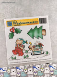 Vintage 1993 Daisy Kingdom Window Wonders #G451-4001-001 "Christmas Journey" NEW & Unused