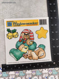 Vintage 1993 Daisy Kingdom Window Wonders #G451-4001-009 "Dear Santa" NEW & Unused
