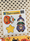Vintage 1993 Daisy Kingdom Window Wonders #G452-4001-001 "Cutest Witch" NEW & Unused