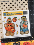 Vintage 1993 Daisy Kingdom Window Wonders #G452-4001-005 "Pumpkin Party" NEW & Unused