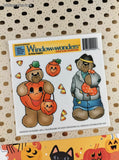 Vintage 1993 Daisy Kingdom Window Wonders #G452-4001-005 "Pumpkin Party" NEW & Unused