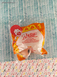Vintage 1995 McDonalds Babe a Little Pig Soft Plush Miniature Toy, New