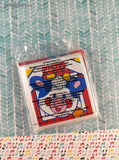 Vintage 1996 McDonalds Fisher-Price Soft Cow Book Under 3 Miniature Toy, New & Sealed