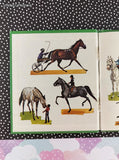 Vintage 1974 1st Printing My Little Book of Horses Golden Tell-a-Tale Miniature Hardcover