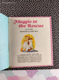 Vintage 1986 Maggie to the Rescue Golden Tell-a-Tale Miniature Hardcover, Like New