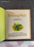 Vintage 1985 The Evening Walk Golden Tell-a-Tale Miniature Hardcover, Like New