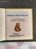 Vintage 1973 Baby's First Book Golden Tell-a-Tale Miniature Hardcover