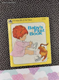 Vintage 1973 Baby's First Book Golden Tell-a-Tale Miniature Hardcover