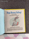 Vintage 1988 Bugs Bunny Calling! Golden Tell-a-Tale Miniature Hardcover, Like New