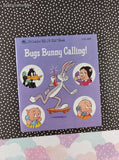 Vintage 1988 Bugs Bunny Calling! Golden Tell-a-Tale Miniature Hardcover, Like New
