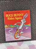 Vintage 1986 Bugs Bunny Rides Again Golden Tell-a-Tale Miniature Hardcover, Like New