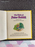 Vintage 1993 The Tale of Peter Rabbit Golden Tell-a-Tale Miniature Hardcover