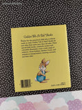 Vintage 1988 Toby Bunny's Secret Hiding Place Golden Tell-a-Tale Miniature Hardcover, Like New