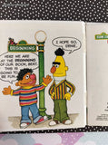 Vintage 1979 Sesame Street: The Up and Down Book Golden Tell-a-Tale Miniature Hardcover, Like New