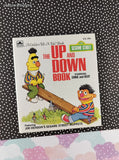 Vintage 1979 Sesame Street: The Up and Down Book Golden Tell-a-Tale Miniature Hardcover, Like New