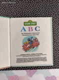 Vintage 1986 Sesame Street: ABC Golden Tell-a-Tale Miniature Hardcover, Like New