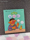 Vintage 1986 Sesame Street: ABC Golden Tell-a-Tale Miniature Hardcover, Like New
