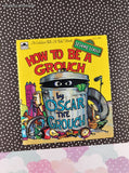 Vintage 1976 Sesame Street: How to Be a Grouch Golden Tell-a-Tale Miniature Hardcover, Like New
