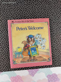 Vintage 1991 Peter's Welcome Golden Tell-a-Tale Miniature Hardcover, Like New