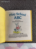 Vintage 1985 Play School ABC Golden Tell-a-Tale Miniature Hardcover, Like New