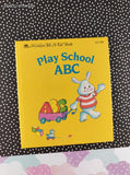 Vintage 1985 Play School ABC Golden Tell-a-Tale Miniature Hardcover, Like New