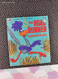 Vintage 1971 1st Printing The Road Runner: Tumbleweed Trouble Golden Tell-a-Tale Miniature Hardcover