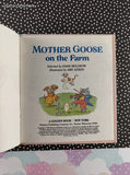 Vintage 1989 Mother Goose on the Farm Golden Tell-a-Tale Miniature Hardcover, Like New