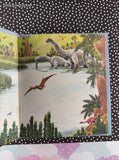 Vintage 1991 My Little Book of Dinosaurs Golden Tell-a-Tale Miniature Hardcover, Like New