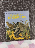 Vintage 1991 My Little Book of Dinosaurs Golden Tell-a-Tale Miniature Hardcover, Like New