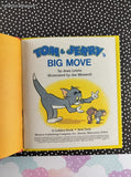 Vintage 1985 Tom & Jerry's Big Move Golden Tell-a-Tale Miniature Hardcover, Like New