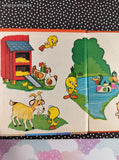 Vintage 1978 1st Printing Tweety and Sylvester at the Farm Golden Tell-a-Tale Miniature Hardcover, Like New