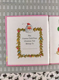 Vintage 1992 Daddy's Surprise Christmas Creative Child Press Miniature Hardcover