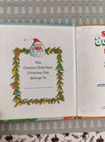 Vintage 1992 Christmas Santa's Surprise Sleigh Creative Child Press Miniature Hardcover